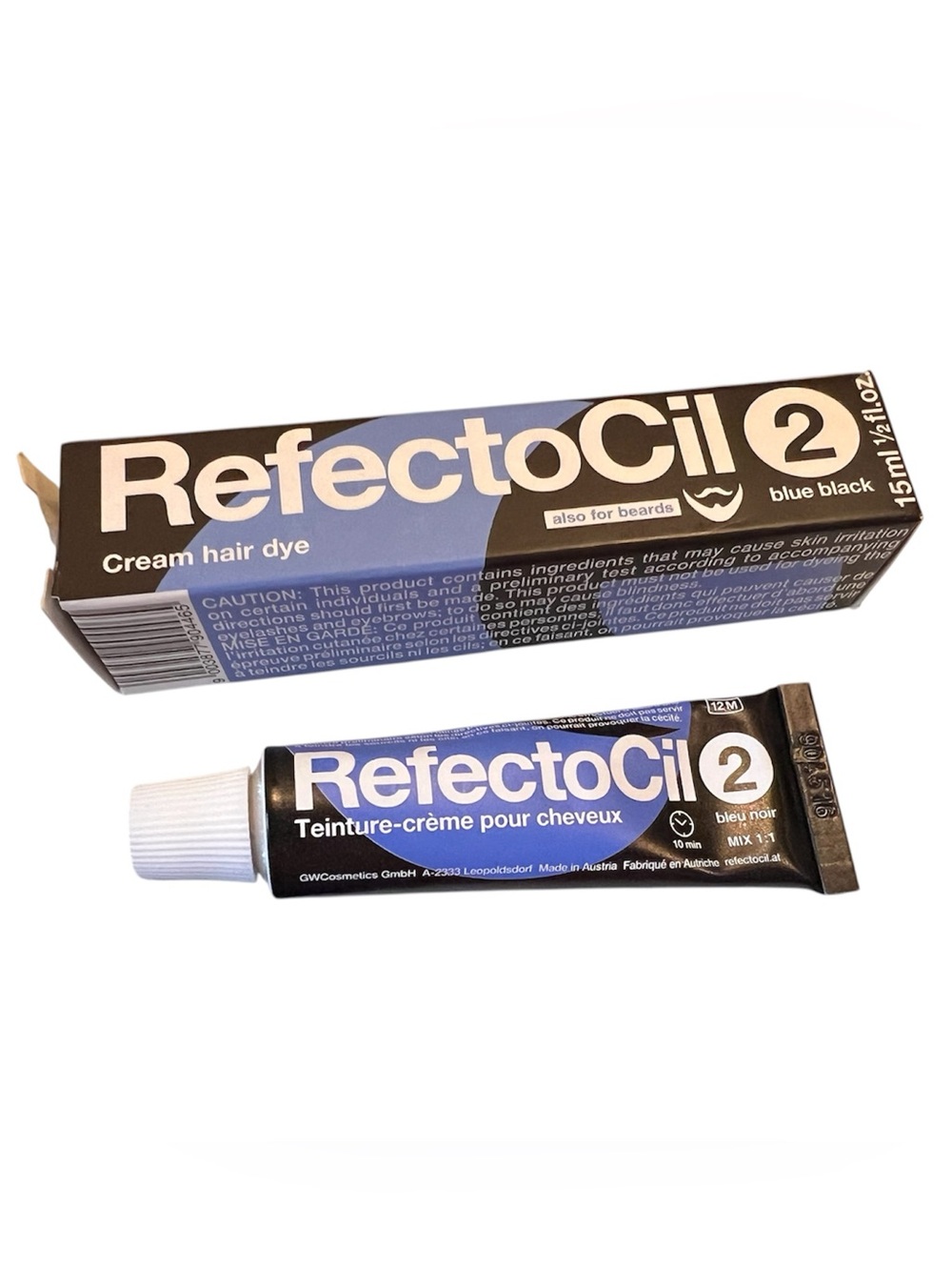 Refectocil Cream Brow/Lash/Beard Color - Blue Black